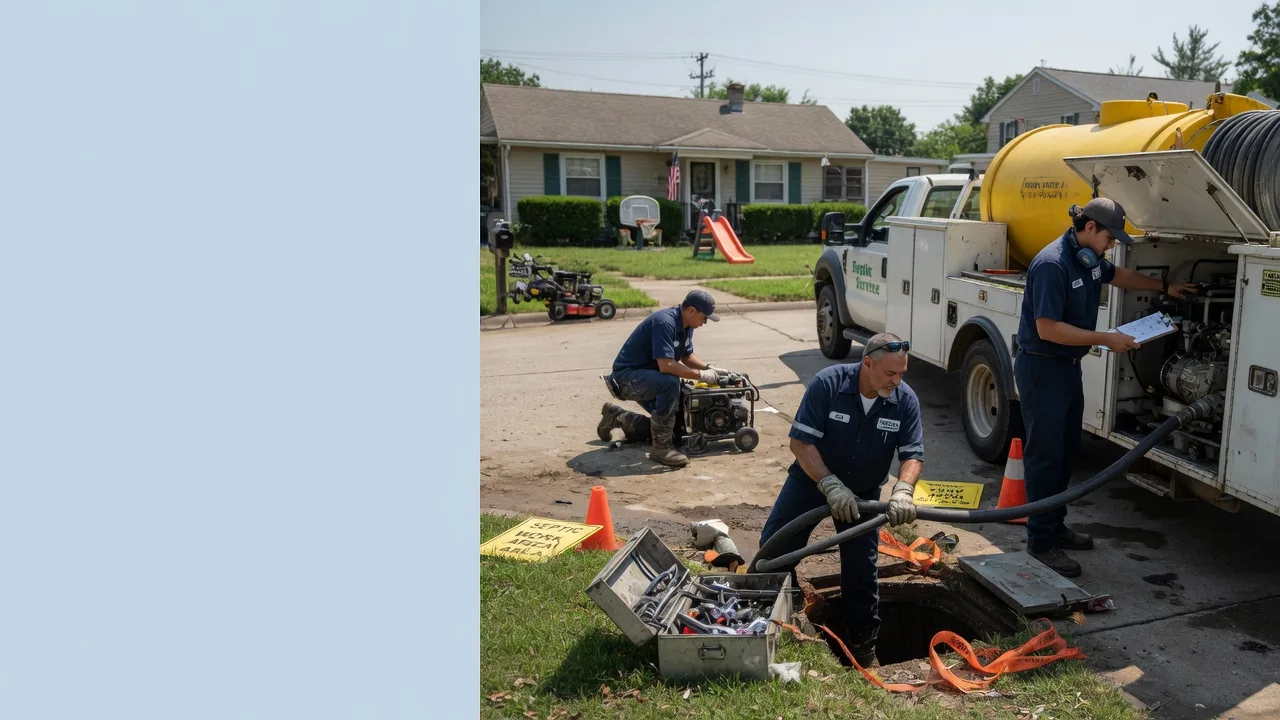 Septic Tank Pumping in Louisburg, KS near me